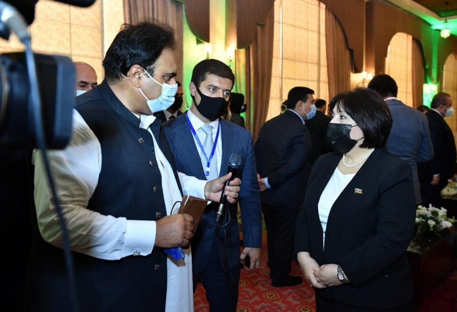 Председатель Милли Меджлиса дала интервью пакистанскому телевидению