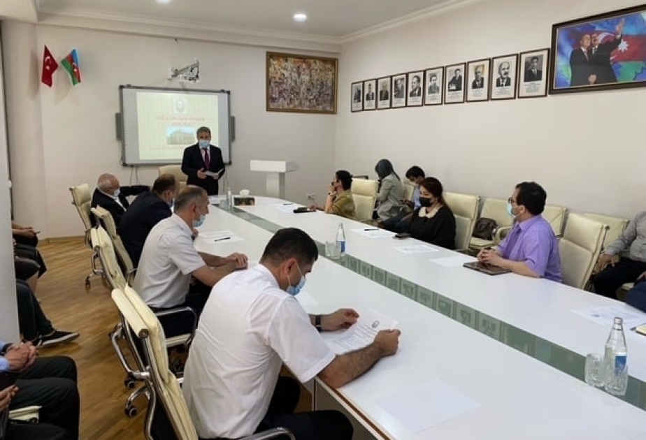 Elm Tarixi İnstitutunun fəaliyyətinin 5-ci ildönümünə həsr olunan hesabat tədbiri keçirilib