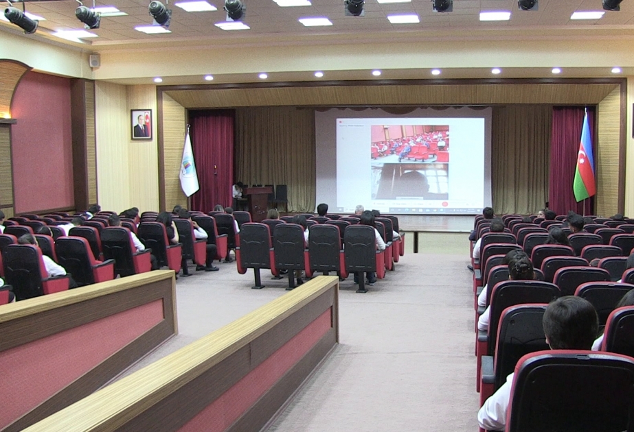 Bakı Musiqi Akademiyasının professoru NDU-nun tələbələri üçün vebinar keçib