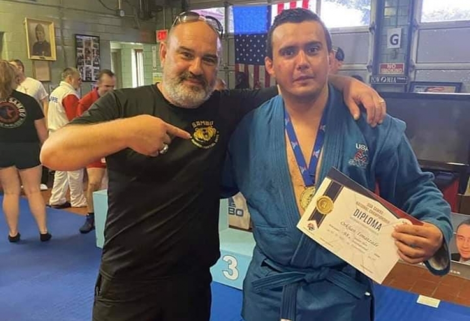 Azərbaycanlı samboçu ABŞ çempionu olub