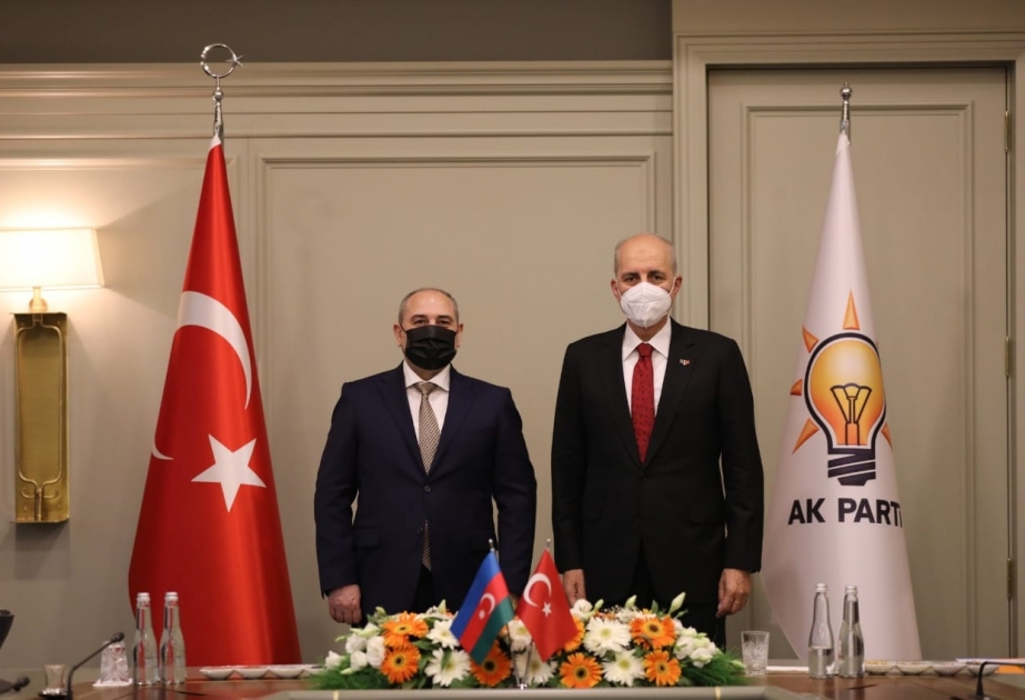 Ankarada Yeni Azərbaycan Partiyası ilə Ədalət və İnkişaf Partiyası arasında əməkdaşlığa dair niyyət protokolu imzalanıb