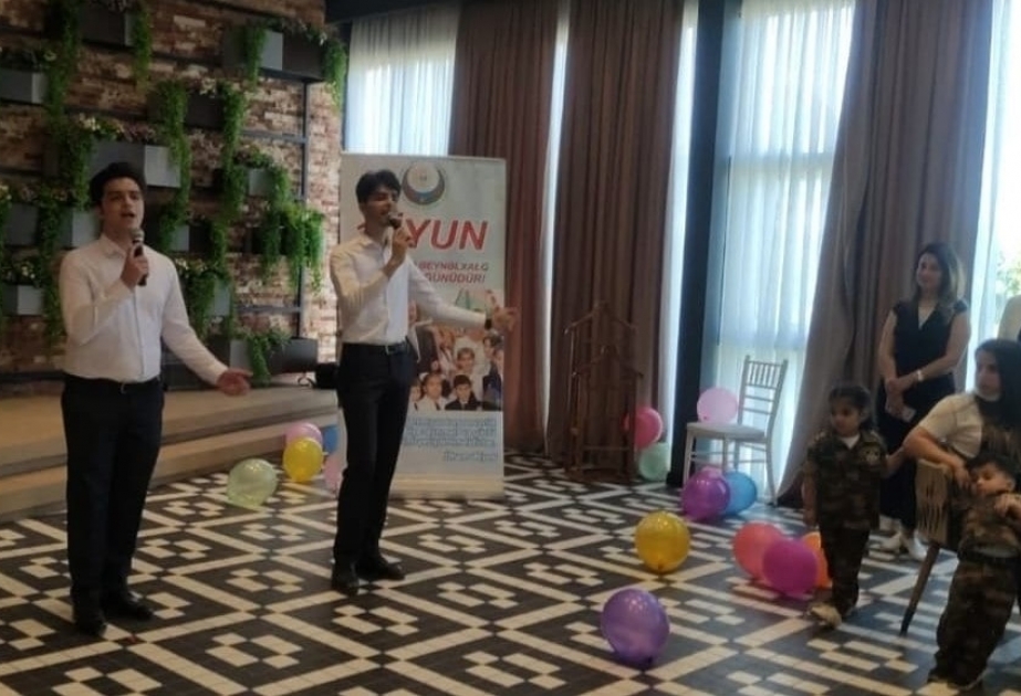 Uşaqların Beynəlxalq Müdafiəsi Gününə həsr olunmuş bayram konserti təşkil edilib