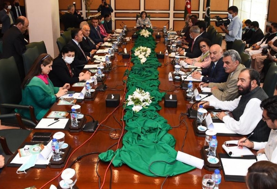Pakistan Senatında və Milli Assambleyasında fəaliyyət göstərən Azərbaycanla parlamentlərarası dostluq qrupunun üzvləri ilə görüş olub