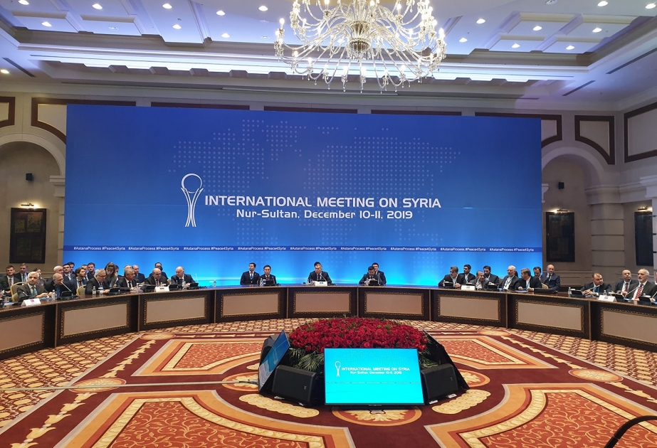 Suriya böhranı üzrə Astana formatının növbəti görüşü Nur-Sultanda keçiriləcək