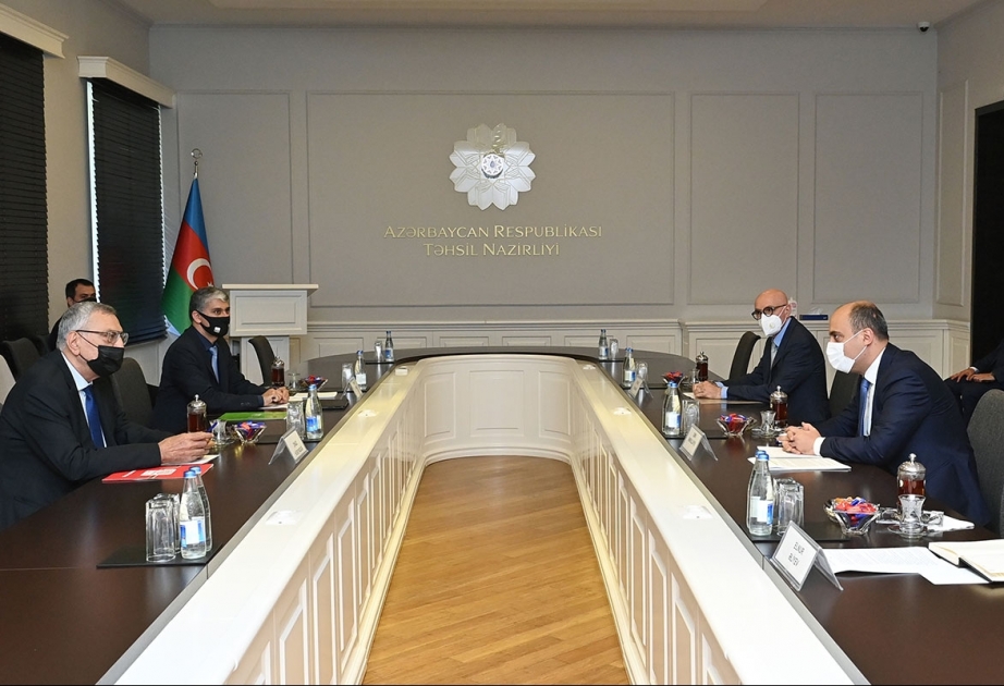 Təhsil Nazirliyi və Milli Olimpiya Komitəsi arasında əməkdaşlıq məsələləri müzakirə olunub
