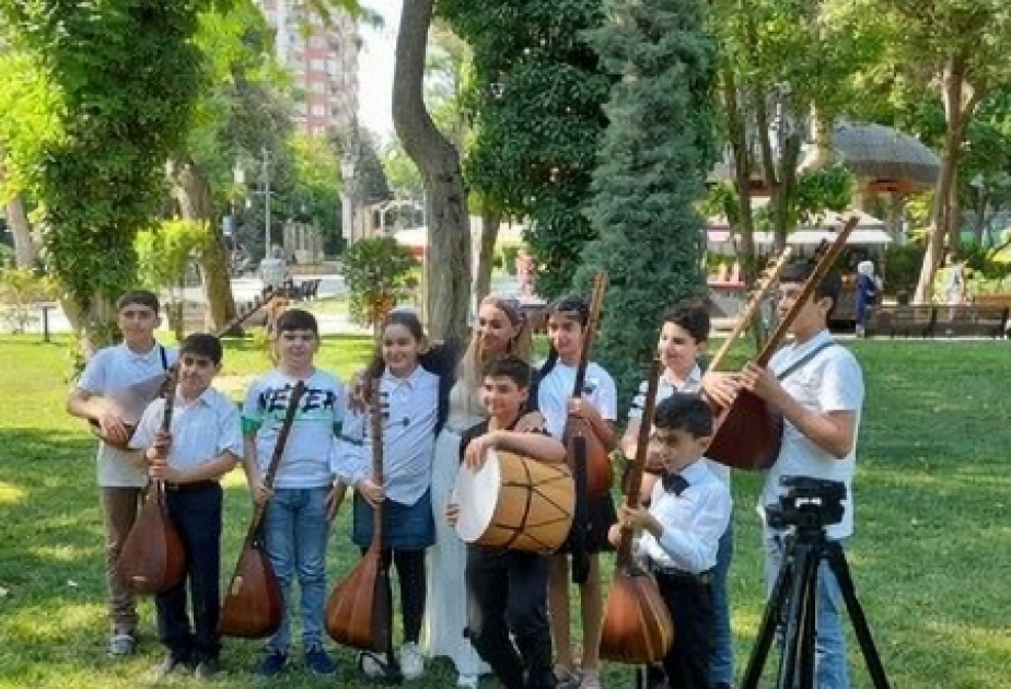 “Uşaqların gözü ilə dünya” adlı konsert təşkil edilib