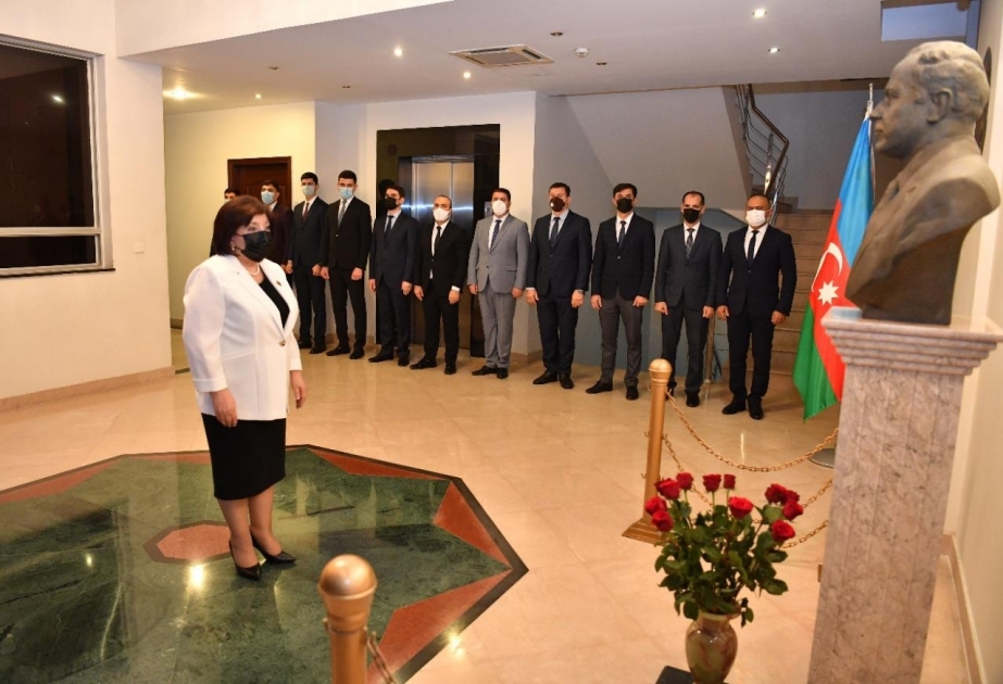 Председатель Милли Меджлиса Сахиба Гафарова посетила посольство Азербайджана в Пакистане