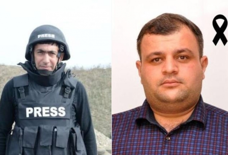 Los cuerpos de los periodistas que fueron explosionados por una mina en Kalbajar han sido llevados a Bakú