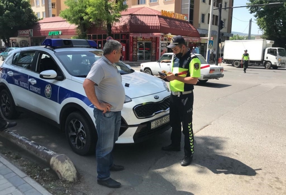 İsmayıllıda qaydaları pozan piyadalar inzibati məsuliyyətə cəlb edilib