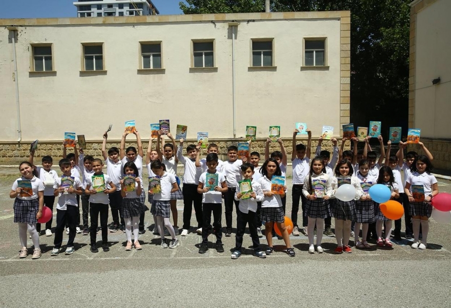 Məktəblilərin iştirakı ilə Dünya Ətraf Mühitin Mühafizəsi Gününə həsr olunan tədbir keçirilib