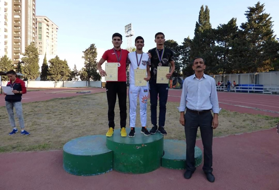 Naxçıvan Atletika Federasiyasının idmançısı ölkə çempionu olub