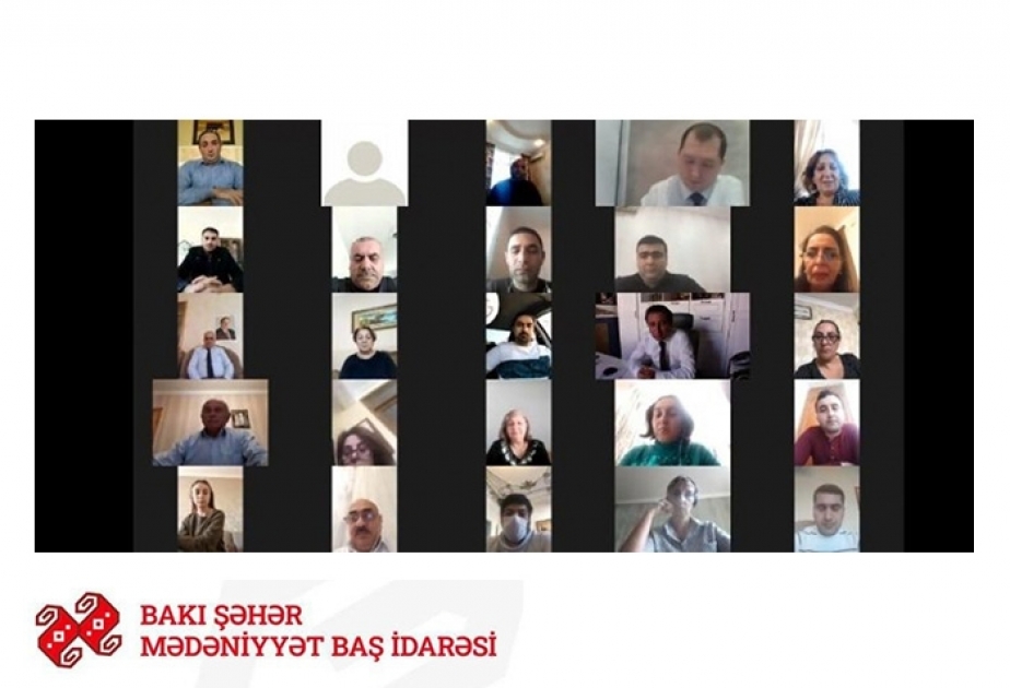 Mədəniyyət evləri rəhbərləri ilə pandemiyadan sonrakı dövrdə görüləcək işlər müzakirə edilib