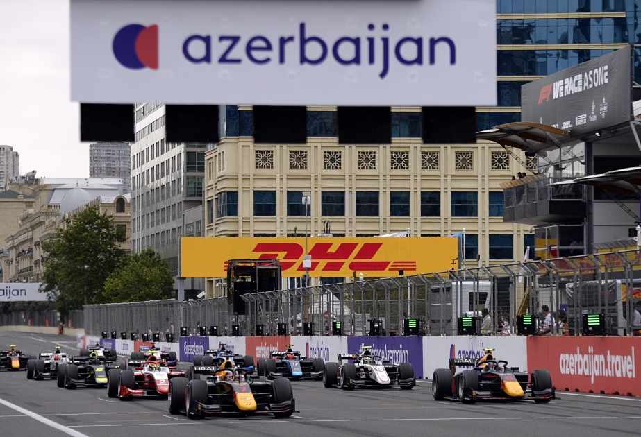 Formule 2 : la troisième course sprint lancée à Bakou