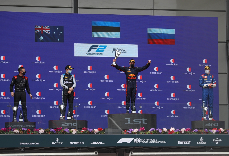 Les courses de la Formule 2 se sont terminées à Bakou