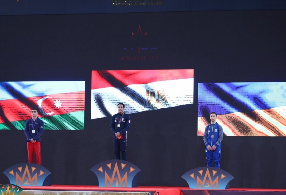 Gimnasta azerbaiyano gana la medalla de plata en la Copa del Mundo disputada en El Cairo