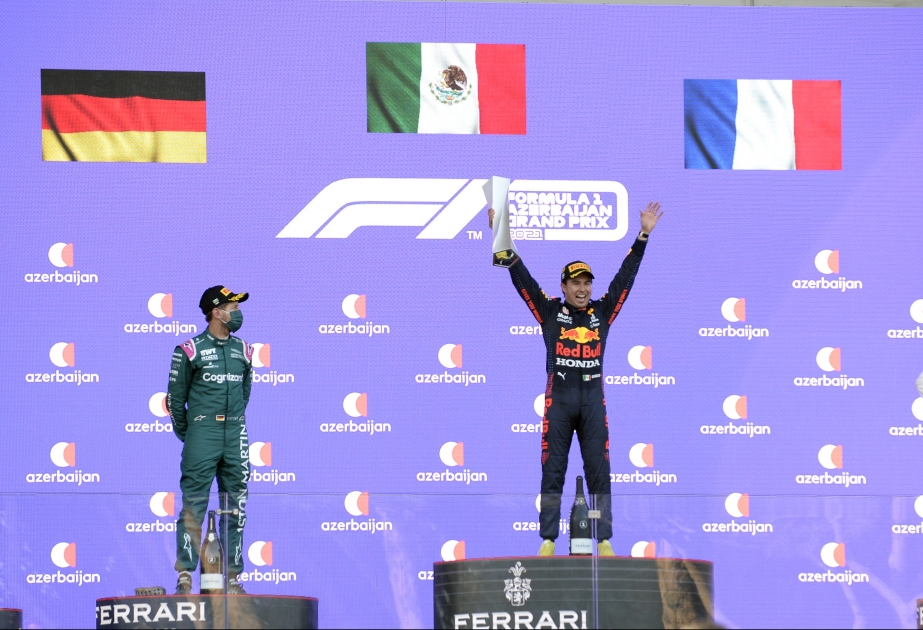 Formule 1 : Sergio Perez remporte le Grand Prix d'Azerbaïdjan