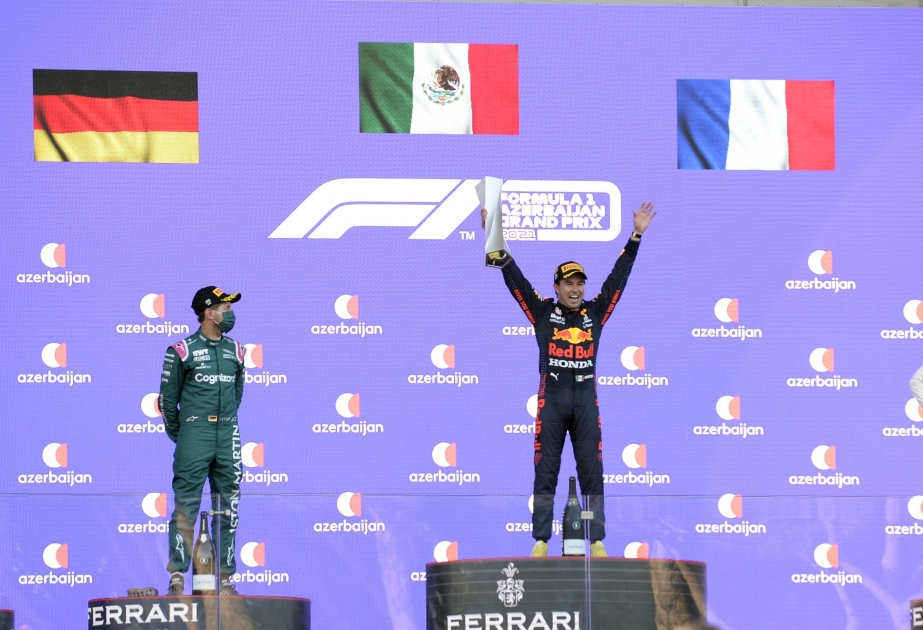 Aserbaidschan GP: Sergio Pérez gewinnt das F1-Rennen in Baku