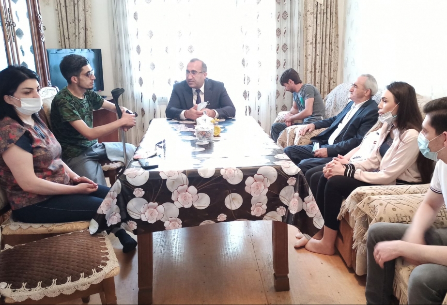 Sumqayıtda şəhid ailələri və qazilər dövlətin diqqət və qayğısı ilə əhatə olunublar