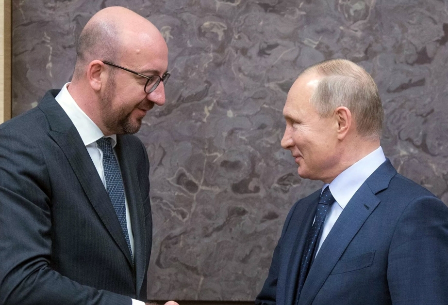 Şarl Mişel və Vladimir Putin Ermənistan-Azərbaycan münaqişəsini müzakirə ediblər