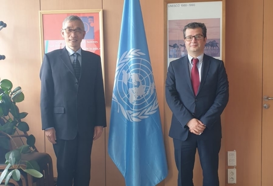 Ständiger Vertreter Aserbaidschans trifft stellvertretenden UNESCO- Generaldirektor