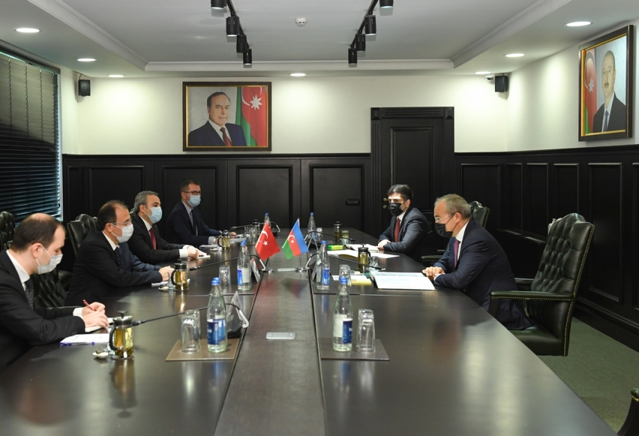 İşğaldan azad olunmuş ərazilərin bərpasında Türkiyə şirkətlərinin iştirak imkanları müzakirə edilib