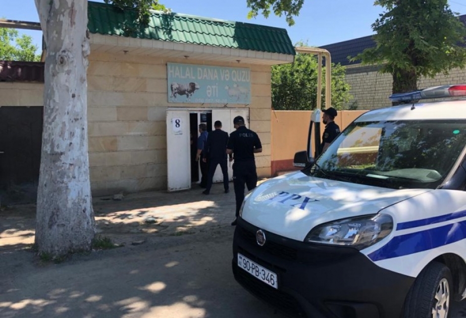 Paytaxtın Sabunçu rayonunda qanunsuz fəaliyyət göstərən heyvan kəsimi məntəqələri aşkar olunub