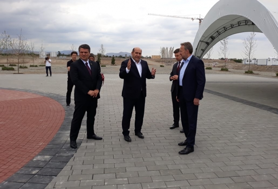 Parliamentary delegation of Bosnia and Herzegovina visits liberated Aghdam city
