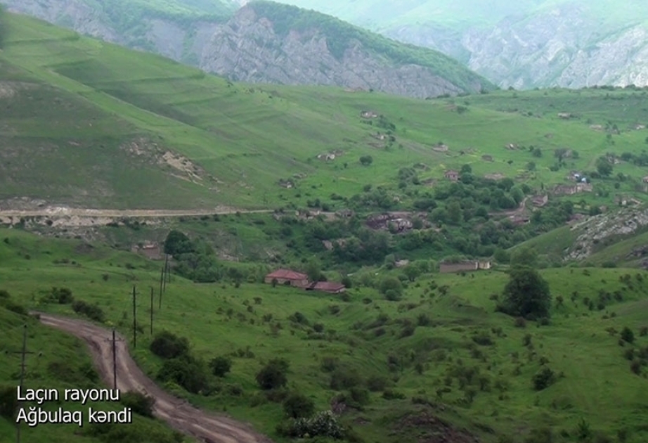 Azerbaijan’s Defense Ministry releases video footages of Aghbulag village, Lachin district VIDEO