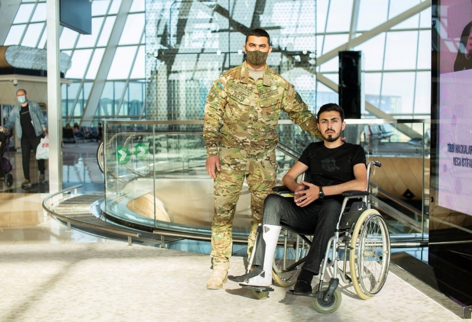 El Fondo "YAŞAT" envía a otros 6 veteranos de la Guerra Patria a Turquía para recibir tratamiento
