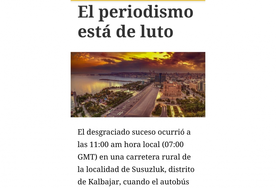 El Boletín: “El periodismo está de luto”
