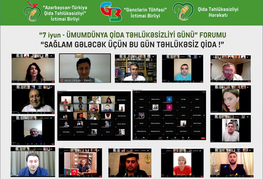 Ümumdünya Qida Təhlükəsizliyi Günü ilə bağlı forum keçirilib