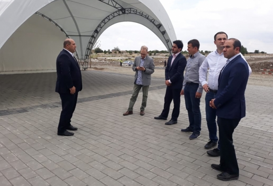 Latviyalı qonaqlar Ağdamın tarixi və işğaldan sonrakı vəziyyəti ilə bağlı məlumatlandırılıb