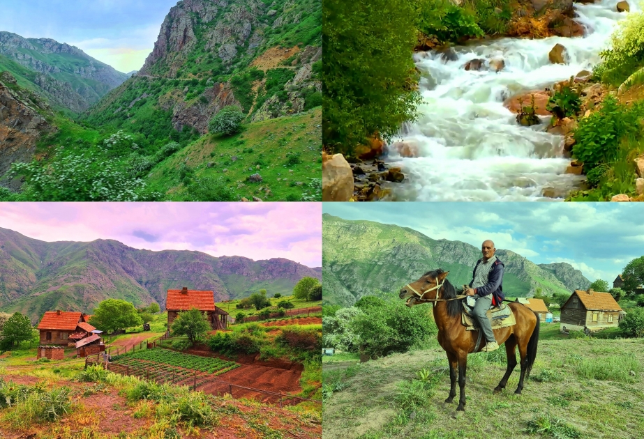 Dağlar gözəli Parağaçaydan FOTOREPORTAJ