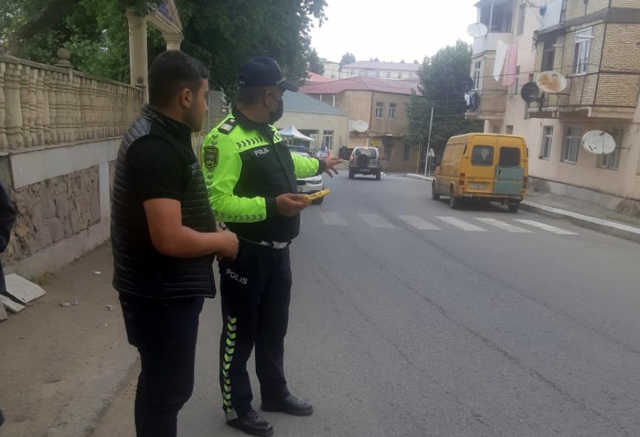 Yol polisi Daşkəsəndə reyd keçirib