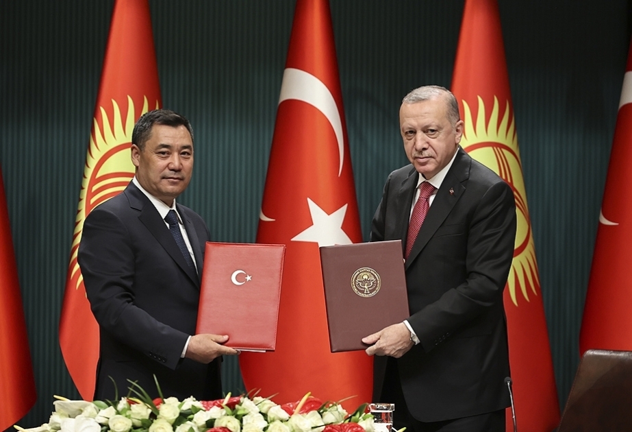 بحث طرق تطوير العلاقات التركية القيرغيزية في انقرة