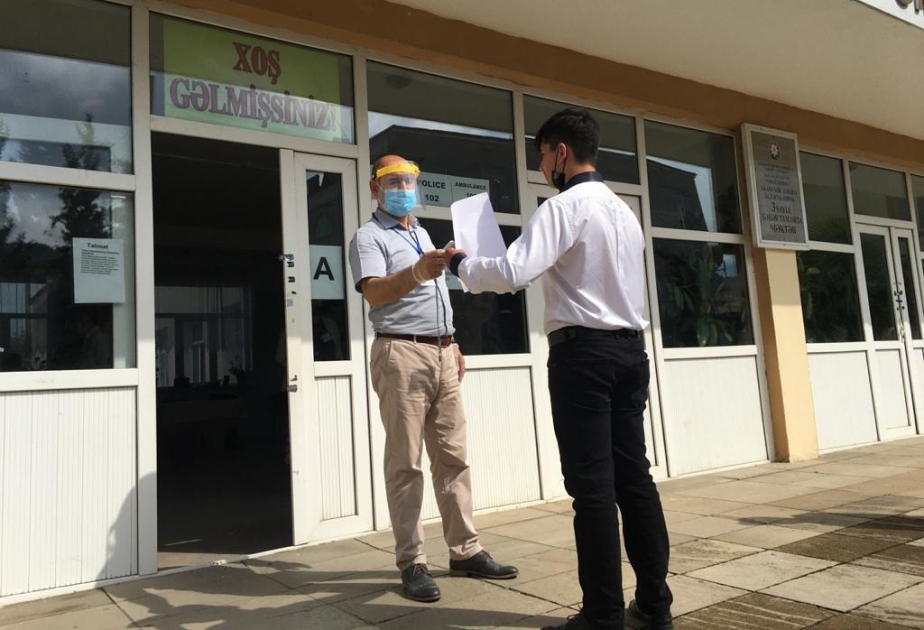 Balakəndə ümumi orta təhsil səviyyəsi üzrə buraxılış imtahanı keçirilib