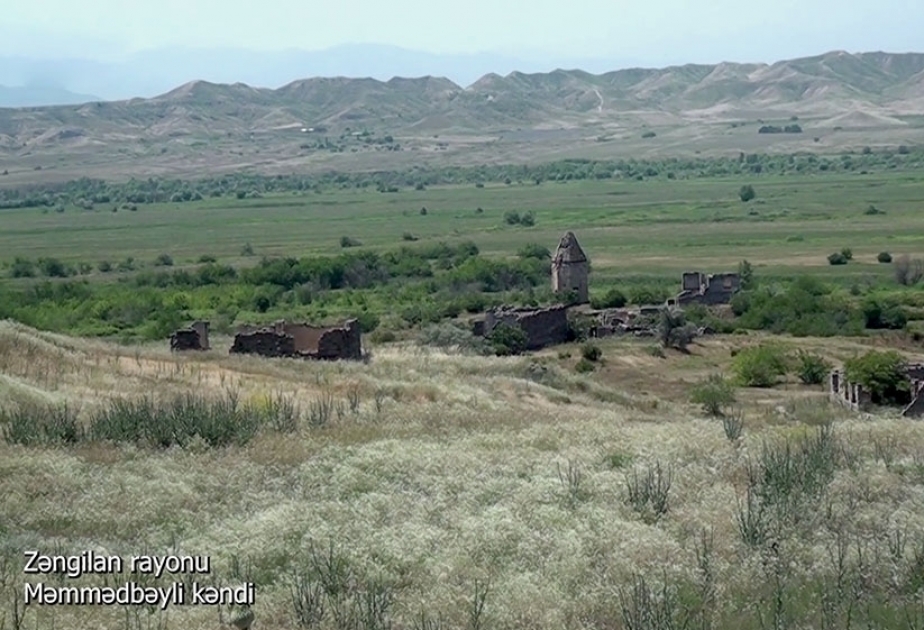 Azerbaijan’s Defense Ministry releases video footages of Mammadbayli village, Zangilan district