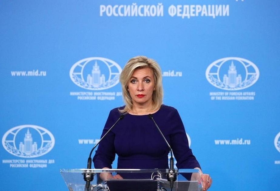 Zakharova: "Rusia espera que se acelere el intercambio de información sobre campos de minas"