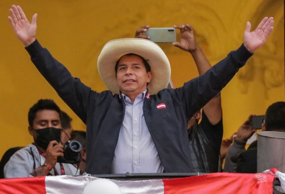 Pedro Kastilyo Perunun yeni prezidenti seçilib