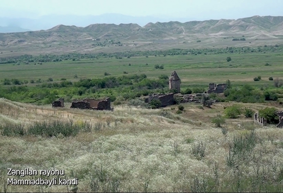Ministerio de Defensa de Azerbaiyán publica imágenes de vídeo de la aldea de Mammadbayli
