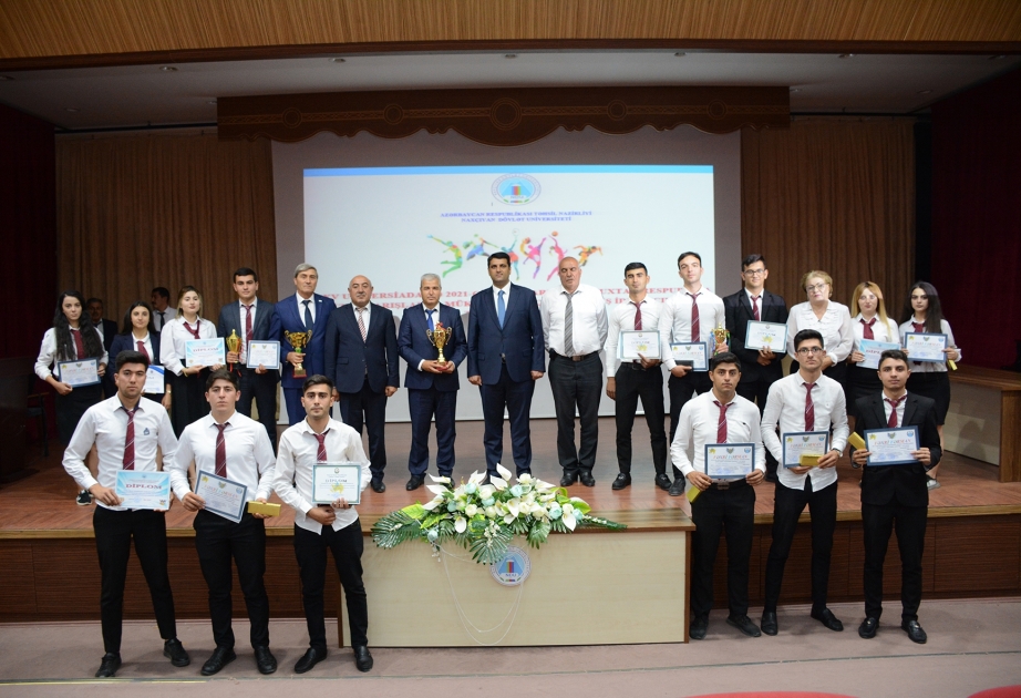 NDU-nun idmançı tələbələri mükafatlandırılıb