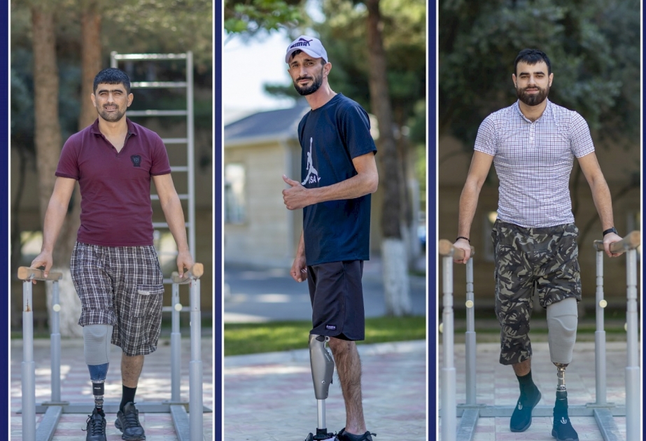Vətən müharibəsində yaralanmış daha bir qrup qazi yüksək texnologiyalı protezlərlə təmin olundu