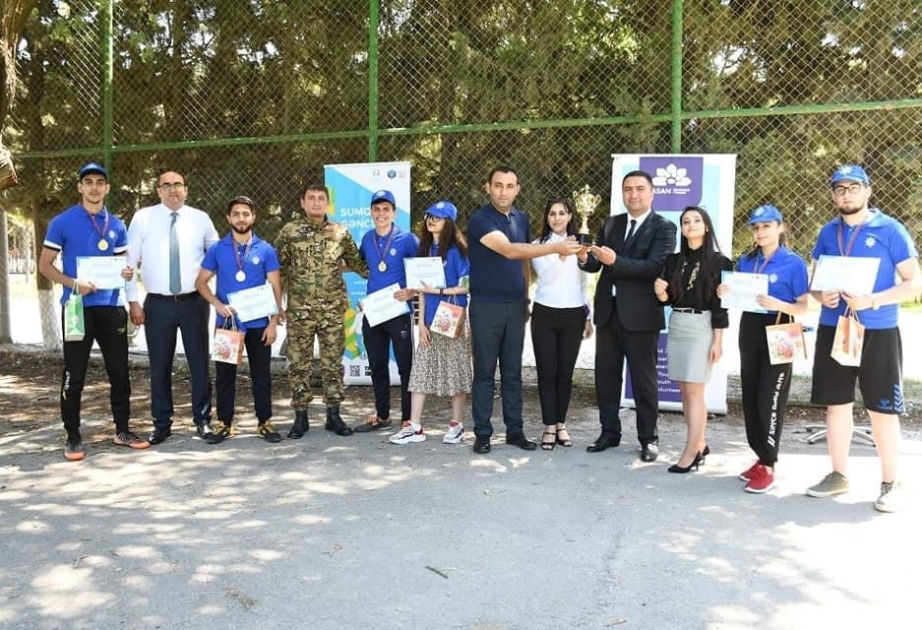 Milli Qurtuluş Gününə həsr olunmuş voleybol turnirinin qalibləri mükafatlandırılıb