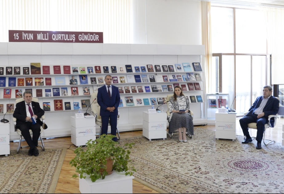Milli Kitabxanada Milli Qurtuluş Gününə həsr olunmuş tədbir və “Xilaskarlar” kitabının təqdimatı keçirilib