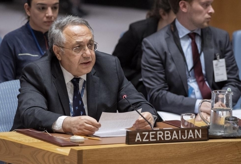 Representante Permanente de Azerbaiyán ante la ONU: “Armenia niega su responsabilidad en la agresión desatada”