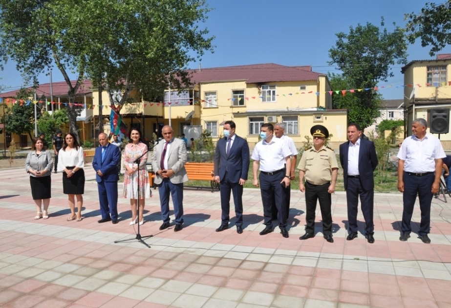 Zərdabda Milli Qurtuluş Günü qeyd edilib, abad məhəllənin açılışı olub