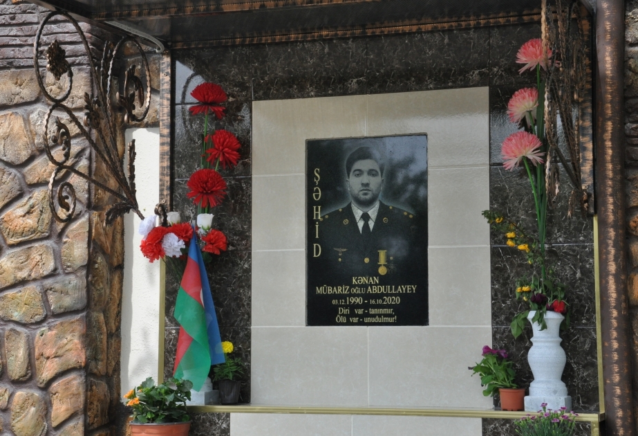 Mingəçevir Dövlət Universitetinin şəhid məzununun xatirəsinə bulaq inşa olunub