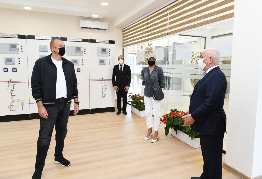 Prezident İlham Əliyev “Füzuli” yarımstansiyasının açılışını edib YENİLƏNİB VİDEO