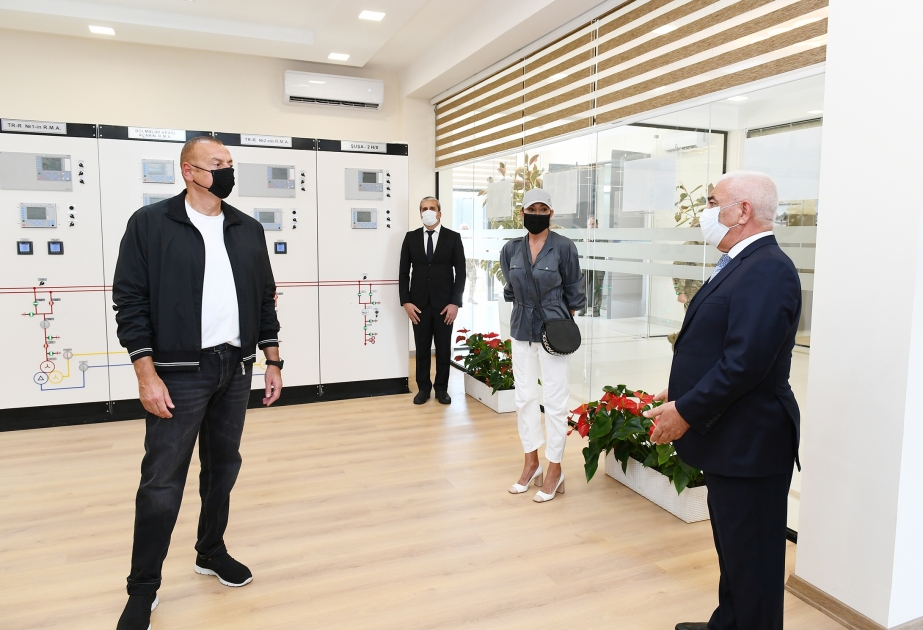 Fuzouli : le président Ilham Aliyev inaugure une sous-station électrique VIDEO