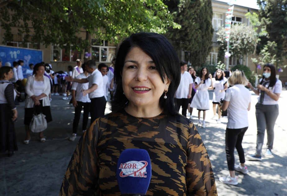 Məktəb direktoru: 44 günlük Vətən müharibəsində qazanılan zəfər şagirdlərimizə stimul verdi